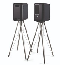 Q Acoustics Q Active 200 Black - wireless audio system with FS75 stands - NEW
