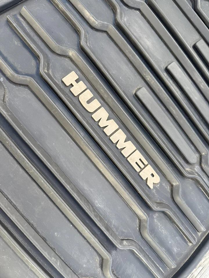 Alfombrilla de goma para todo tipo de clima Hummer H3 2006-2010 delantera lado del conductor izquierda Foto 4 de 4