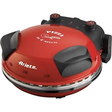 Ariete Pizzaofen Da Gennaro 1200 W Pizzamaker Feuerfester Stein Rot Schwarz