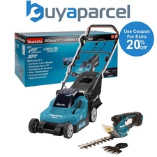 Makita DLM382Z 18v / 36v LXT Cordless Battery Lawn Mower + Hedge Cutter Bare