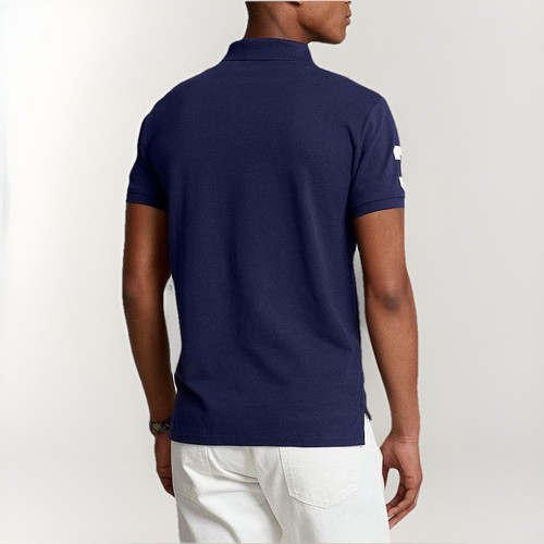 Polo Ralph Lauren Big Pony Custom Slim Fit Mesh Polo Shirt Big Boy’s Size XL NWT - Picture 4 of 6