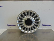 Fiat 500 Alloy wheel 07-16 6Jx15 4x98 18 spoke 51845435 Silver silver B