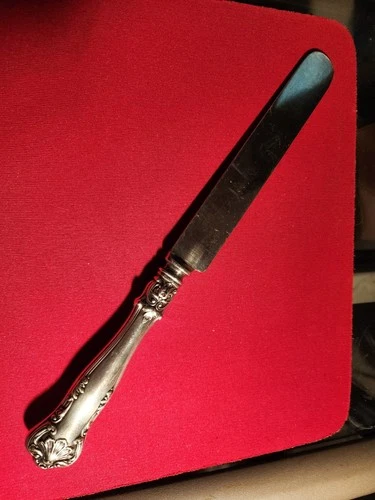 Vintage gorham sterling silver flatware knife - 104 grams