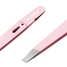 MR.GREEN Eyebrows Tweezers Colorful Beauty Fine Hairs Puller Makeup Tools Sta...