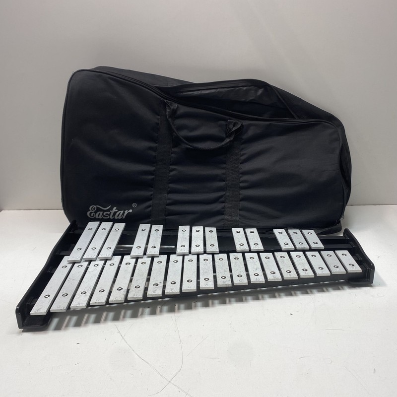Eastar 32-Note Glockenspiel Xylophone Bell Kit Percussion with Carrying Bag