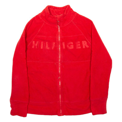 Tommy Hilfiger Fleecejacke Herren Rot XS