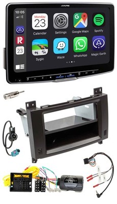 Alpine Lenkrad USB Bluetooth DAB Autoradio für Mercedes Vito W447 ab 14 Audio 10