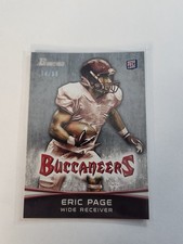  2012 BOWMAN SILVER ROOKIE#141 ERIC PAGE SER#74/99