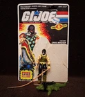 G.I. JOE VINTAGE 1987 CROCK MASTER HASBRO NEAR COMPLETE W/ CARD BACK CLEAN