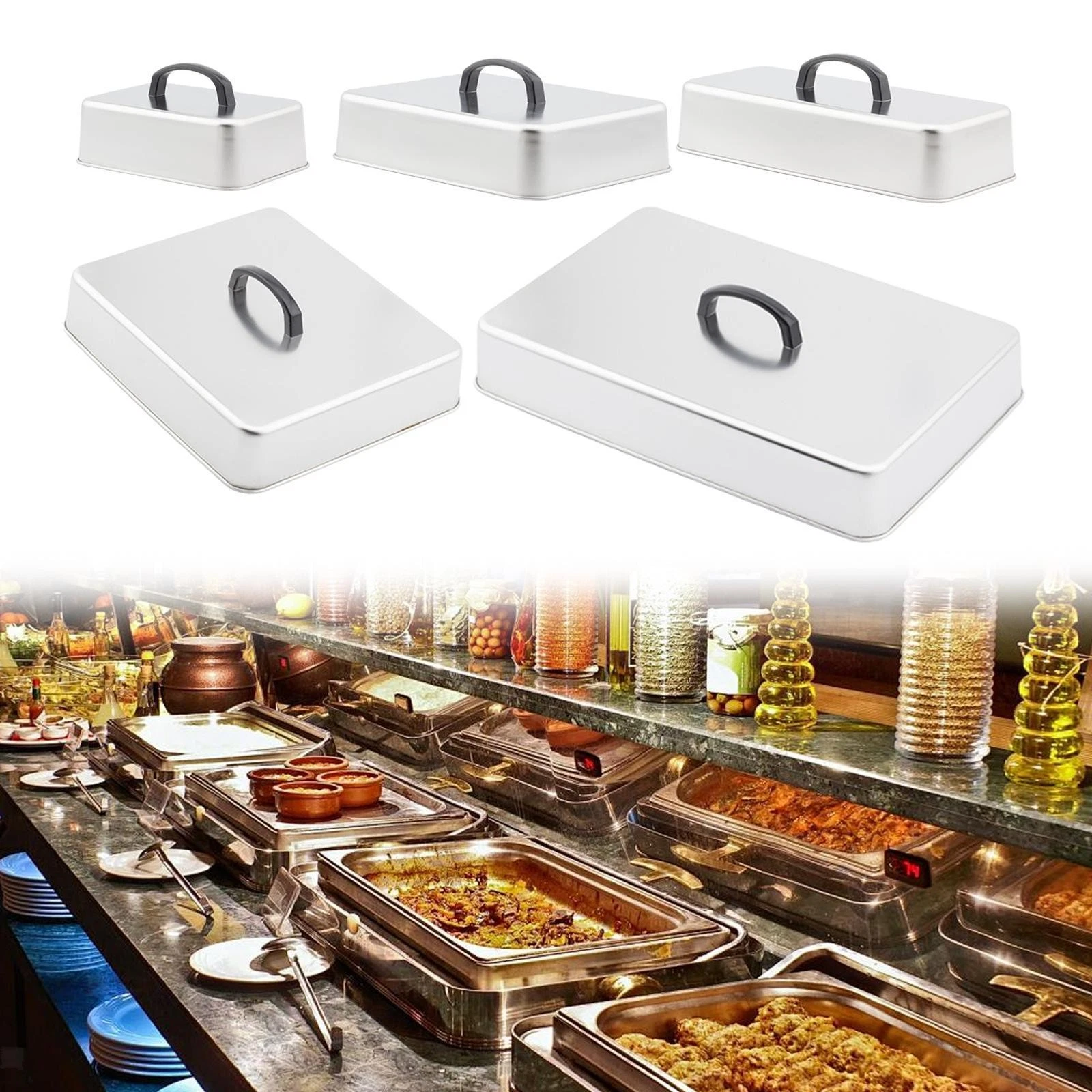 Grill Lid Cheese Melting Dome Grilling Dome for Patties Commercial Hamburger