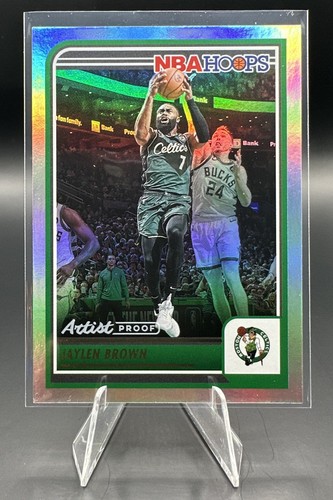 2023-24 Panini NBA Hoops - Jaylen Brown #60 Artist Proof /25