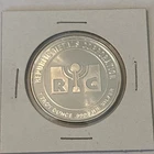 1 Troy Ounce .999 Fine Silver Bullion Republic Metals Corporation Coin