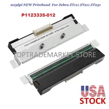 US 203dpi NEW Printhead For Zebra ZT111 ZT211 ZT231 Thermal Printer P1123335-012