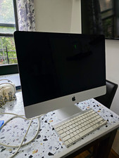 Apple iMac All-in-One Desktop Computer, Silver, Includes Apple Keyboard