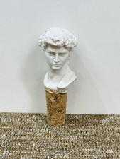 Tapón de botella de vino de mármol Davinci David de colección corcho Cerrini Barbara BAGNI DI LUCCA