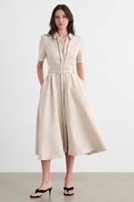 TOCCIN JEAN SHORT SLEEVE SHIRT DRESS $ 725 Size 6