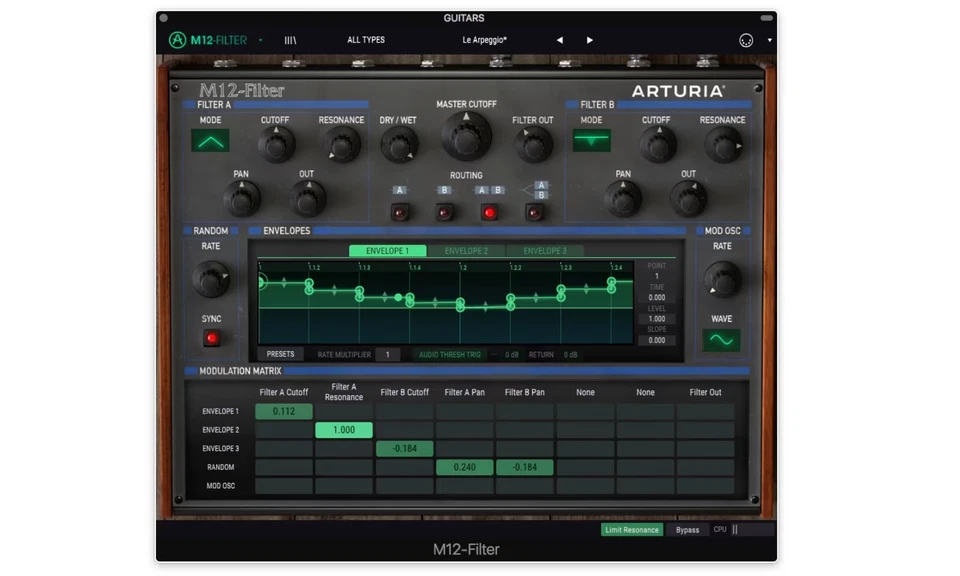 Arturia 3 Filters you'll actually use Filter FX Collection Moog Mini M12 SEM - Bild 3 von 4