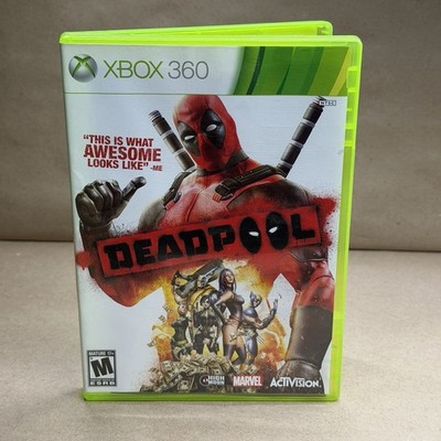 Deadpool (Microsoft Xbox 360, 2013) Case and Manual Only
