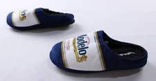 Modelo Especial Men's Plush Lined House Slippers LB3 Blue/Multi Size 7/8 Small