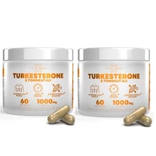 Peak Revival X Turkesterone 1000 Mg Capsules Natural Supplement,60ct 1/2/3pack