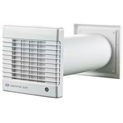 VENTS-US Garage Ventilation Kit Wall-Through Installation 5 in. Telescopic Duct