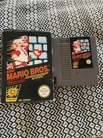 Super Mario Bros Nintendo Nes Game PAL A UK  Version Boxed