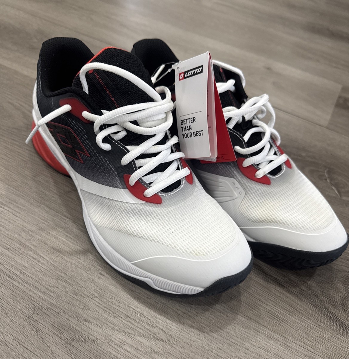 Lotto Mirage 400 ALR Tenis Size 11.5 Athletic Shoes White  display picture 2