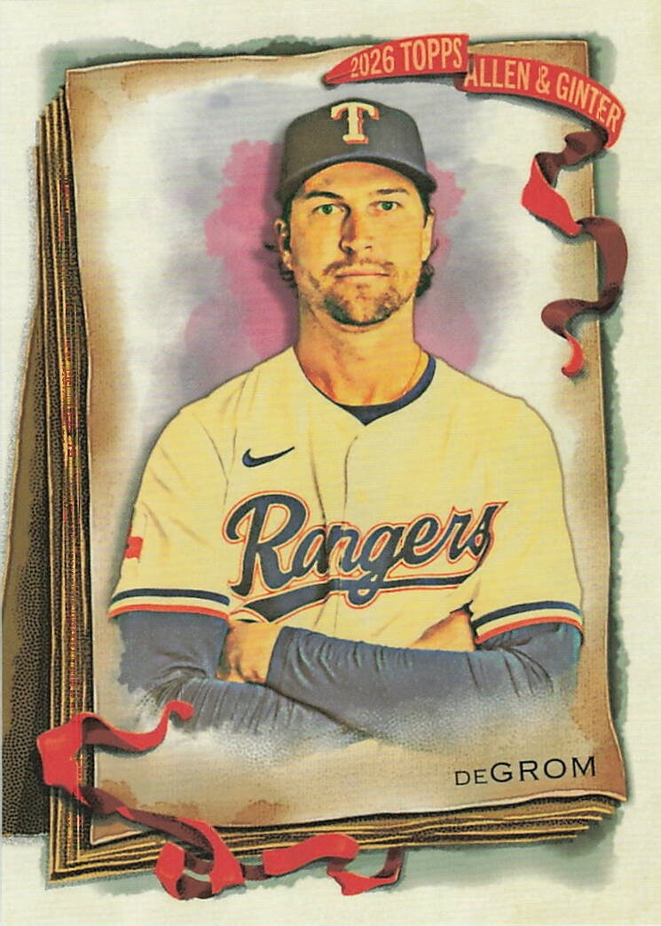 2026 Topps Allen & Ginter #104 Jacob deGrom