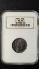 1892 BARBER QUARTER NGC MS 66
