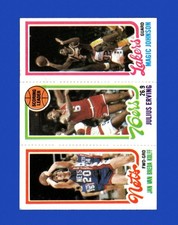 1980-81 Topps Set-Break #139 174 162 Johson Erving Kolff EX-EXMINT *GMCARDS*