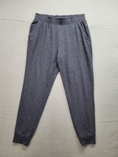 Eddie Bauer Women Jogger Pant S Gray Elastic Waist Tapered Leg Athletic Pull On