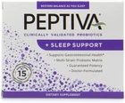 Peptiva Probiotics Digestive and Sleep Support 15 Capsules (03/31/27 or better)