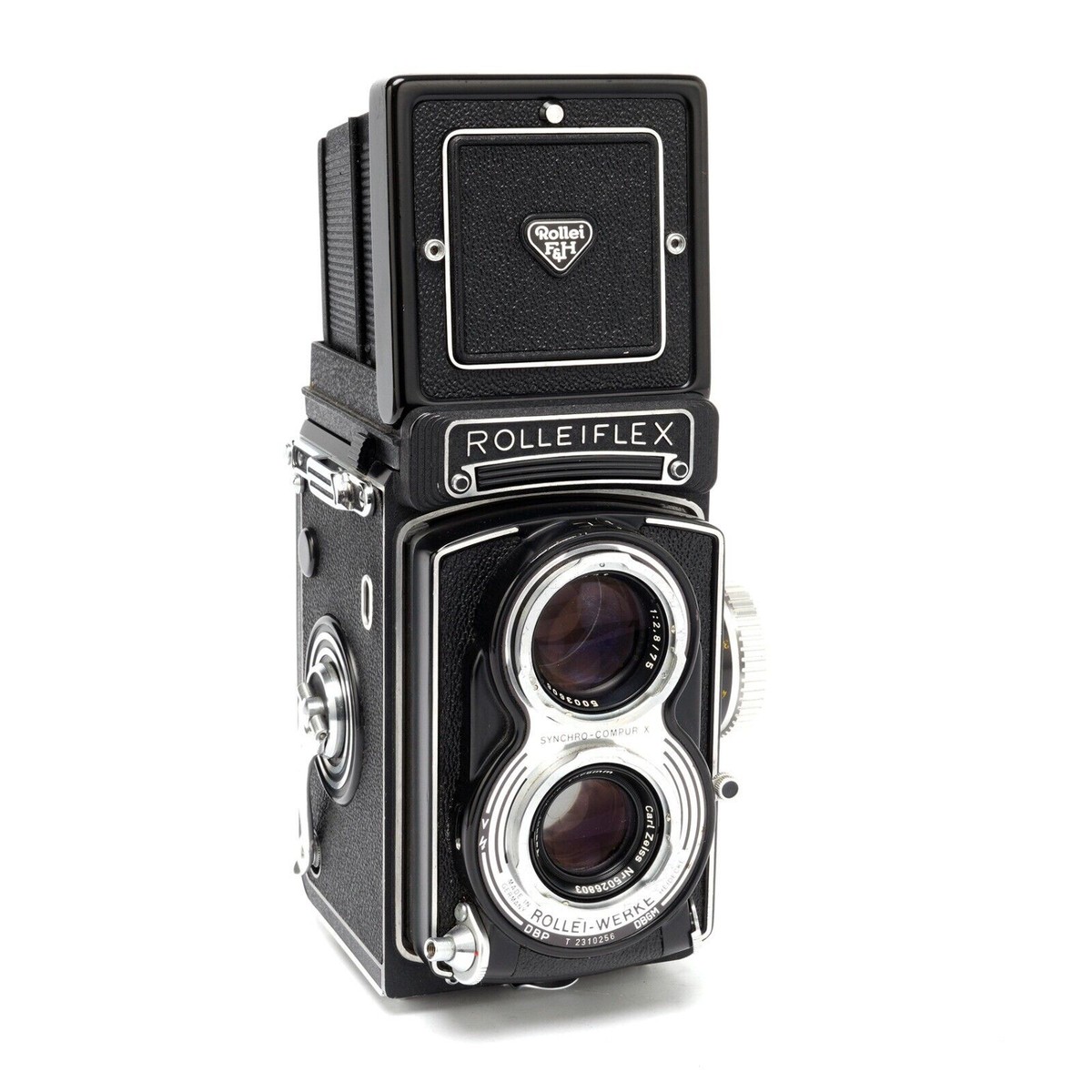 Rolleiflex T Model 3 Film TLR Camera with Zeiss Tessar 75mm f/3.5