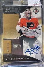 Anthony Stolarz Rookie #63 003/149 2015-16 Upper Deck Ultimate Collection