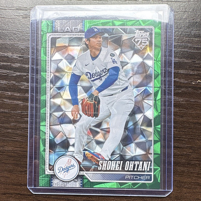 Topps 2026 Series Two Shohei Ohtani #500 LA Dodgers /99 Green Diamanté parallel
