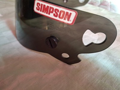 Simpson Bandit XXR, Visier/Helmvisier, getönt