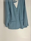 Alfred Dunner Womens Blue Pockets Long Sleeve 3 Piece Suit Set Size 18W — photo 4