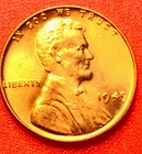 1949-P Lincoln Wheat Cent Penny GEM RED BU From an Original Bank Roll