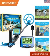 NATIONAL GEOGRAPHIC Metal Detector for Kids - 7.4" Waterproof Metal Detector ...