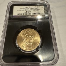 2007年 ジョージ・ワシントン $1 記念硬貨 PR69DCAM 2007年 ジョージ・ワシントン $1 記念硬貨 PR69DCAM - メルカリ
