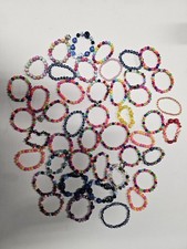 Lot of 45 Beaded Bracelets for Girls Teens  Adults