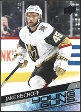 Jake Bischoff 2020-21 Upper Deck Extended Series YOUNG GUNS #713 Golden Knights