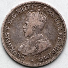 1917-M Australia 3 Pence
