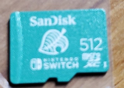 SanDisk 512GB microSDXC UHS- Memory Card for Nintendo Switch Animal  Crossing