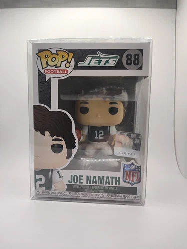 Joe Namath (Jets Home) #88 Funko Pop! W Protector 