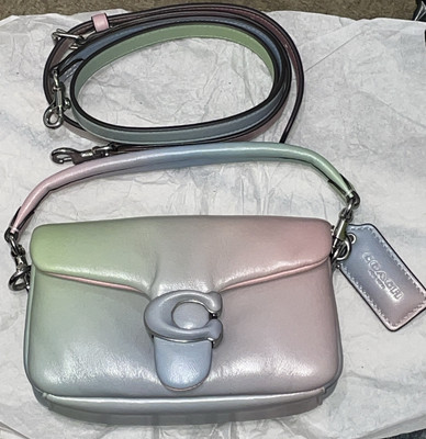 Neu Original Coach Tabby 18 Ombre Kissen Leder Crossbody Schultertasche CA084