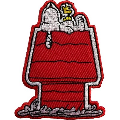 Snoopy Patch Woodstock bestickt Abzeichen Bügelbild aufnähen T-Shirt Jeans Jacke Tasche