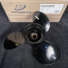 Michigan Mariner Yamaha Parsun Selva 022005 Boat Propeller Prop 9-7/8" x 13P