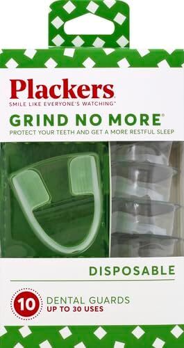 Plackers Grind No More Disposable Dental Night Guards 10 Count For Teeth Grin... - Picture 2 of 11