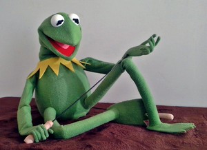 full size kermit the frog puppet